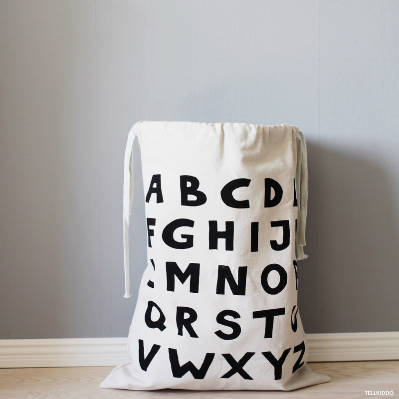 Tellkiddo | ABC Fabric Bag-Scandikid