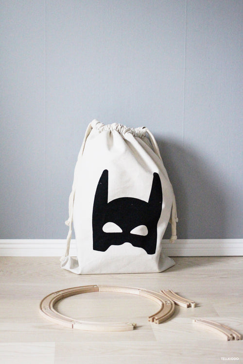 Tellkiddo | Superhero Fabric Bag-Scandikid