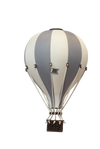 Super Balloon | Dark Grey & Cream - Small | Decorative Hot Air Balloon-Scandikid