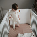 Mushie | Cot Sheet Natural-Scandikid