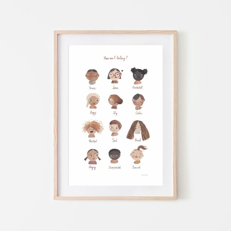 Mushie | Big Feelings Poster - Large-Scandikid