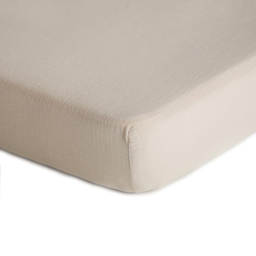 Mushie | Cot Sheet Fog-Scandikid