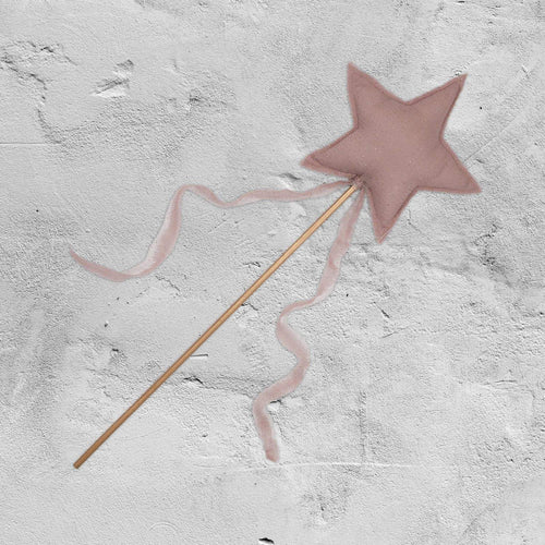 Numero74 | Luna Star Wand Dusty Pink-Scandikid