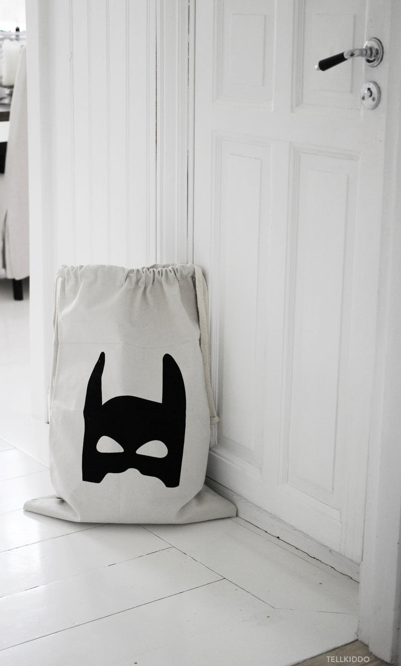 Tellkiddo | Superhero Fabric Bag-Scandikid