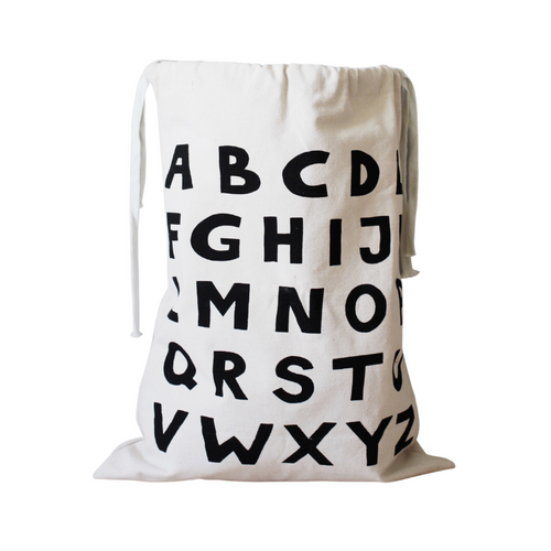 Tellkiddo | ABC Fabric Bag-Scandikid