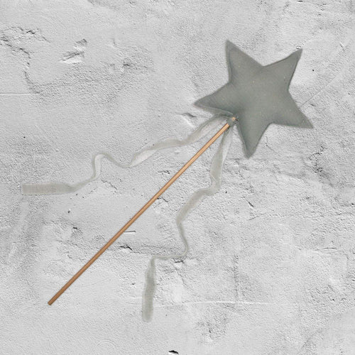 Numero74 | Luna Star Wand Silver Grey-Scandikid